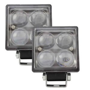 FARO DE LED FUNCIONES LUZ FIJA  + ESTROBO BICOLOR