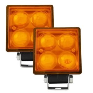 FARO DE LED FUNCIONES LUZ FIJA  + ESTROBO AMARILLO