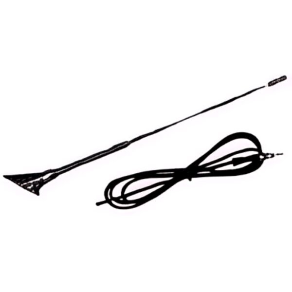 ANTENA DE TOLDO UNIVERSAL CON CABLE DE 2.7M