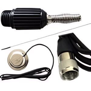 ANTENA DE CB CON IMAN UNIVERSAL CROMADO