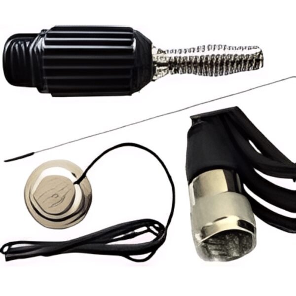 ANTENA DE CB CON IMAN UNIVERSAL CROMADO