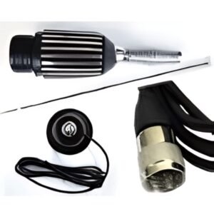 ANTENA DE CB CON IMAN UNIVERSAL NEGRO