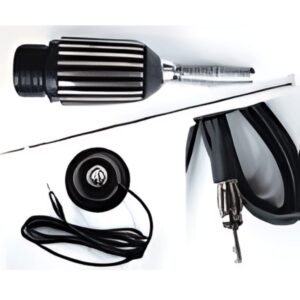 ANTENA DE RADIO CON IMAN UNIVERSAL NEGRO