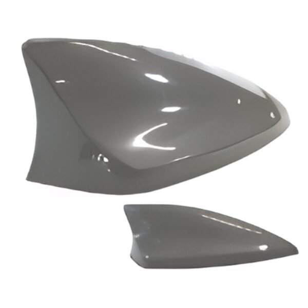 ANTENA DE ADORNO PARA USO AUTOMOTRIZ TIPO TIBURON / GRIS