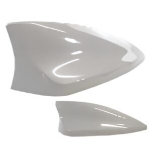 ANTENA DE ADORNO PARA USO AUTOMOTRIZ TIPO TIBURON / PLATA