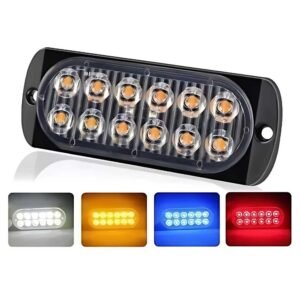 CODIGO PATRULLA UNIV 12 LEDS C/FUNC P/INT/EXT AZUL