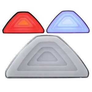 LUZ DE STOP UNIVERSAL LED 12V ROJO AZUL  LUZ FIJA + TIPO ESCALERA + ESTROBO