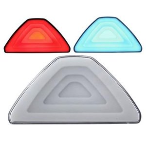 LUZ DE STOP UNIVERSAL LED 12V ROJO AZUL ICE LUZ FIJA + TIPO ESCALERA + ESTROBO