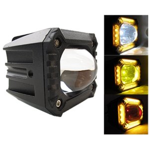 FARO DE LED DE ALTA INTENSIDAD AMARILLO 6.7 X 5.6 X 5.6CM
