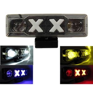 FARO DE LED DE ALTA INTENSIDAD CON DRL BLANCO/AMARILLO 13.9 X 3.9 X 3CM