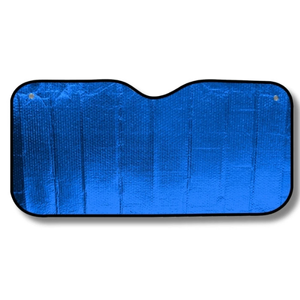 PARASOL DE ALUMINIO CON BURBUJA SENCILLA JUBO DE 140X70 CM EN COLOR MATE AZUL (PIEZA)