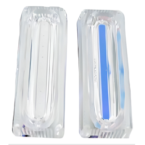 ESTROBO DE  LEDS DOBLE CON PROBADOR AZUL CON ROJO, FUNCIÓN FIJA Y ESTROBO COB" (PAR)