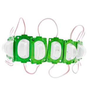 TIRA TIPO CHIP CON LUPA CON 3 LED VERDE (PAR)