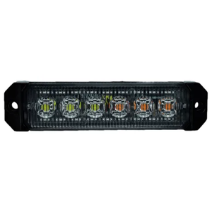 ESTROBO CON 24 LEDS Y 12 FUNCIONES BLANCO / AMBAR (PIEZA)