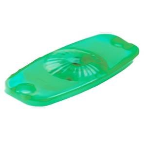 PLAFON CUADRADO CON 11 LEDS VERDE 10 x 4.9 cm. CON FUNCIONES FLASH Y LUZ FIJA. 10 PIEZAS POR BOLSA. (BOLSA 10 PZA)