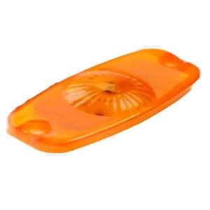 PLAFON CUADRADO CON 11 LEDS AMBAR 10 x 4.9 cm. CON FUNCIONES FLASH Y LUZ FIJA. 10 PIEZAS POR BOLSA. (BOLSA 10 PZA)