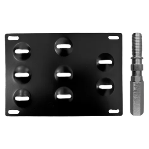 PORTA PLACA METALICO DE MOTO 16MM (PIEZA)
