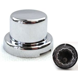 CUBRE TUERCA PLASTICO A PRESION 9/16"-14MM (ALTO 17MM)