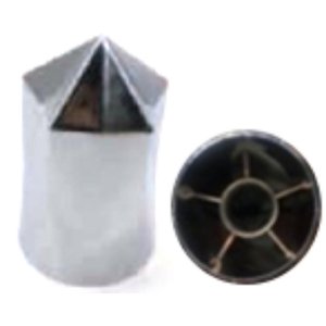 CUBRE TUERCAS PLASTICO CON ROSCA 33MM