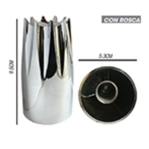CUBRE TUERCAS PLASTICO CON ROSCA 33MM