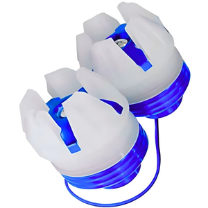 SLIDER PARA MOTO UNIVERSAL CON LUZ RGB AZUL (PAR)