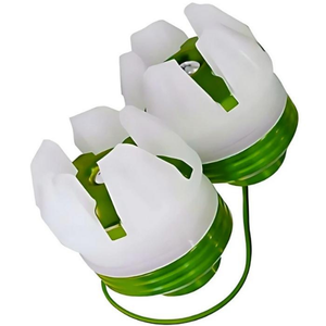 SLIDER PARA MOTO UNIVERSAL CON LUZ RGB VERDE (PAR)