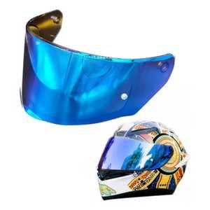 VISOR PARA CASCO DE MOTOCICLISTA PI 26 AZUL (Pieza)