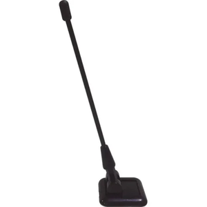 ANTENA DECORATIVA TIPO AGENTE, MEDIANA CON BASE CUADRADA METALICA 12 CM DE LARGO (PIEZA)