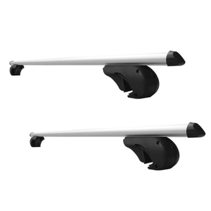 BARRA PORTAEQUIPAJE ALUMINIO P/AJUST CON LLAVE (JUEGO)