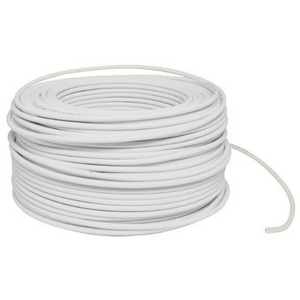 CABLE 30M CALIBRE 12 BLANCO (ROLLO)