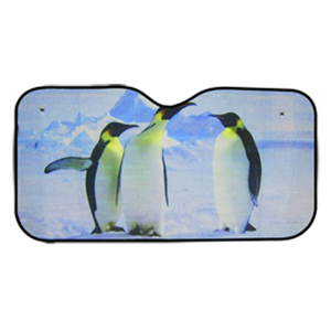 PARASOL DOBLE BURBUJA DE 146X70 CM DE PINGUINOS (PIEZA)