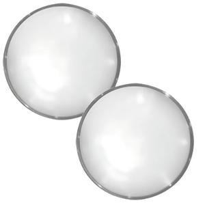 ESPEJO CÓNCAVO ADHERIBLE MINI DE 2in PAR CON BISEL DE ALUMINIO (PAR)