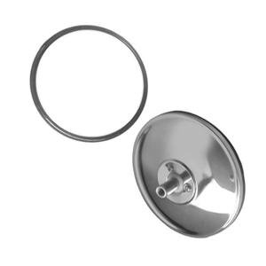 ESPEJO CÓNCAVO UNIVERSAL  CROMADO CON TORNILLO PARA FIJAR 7 (PIEZA)