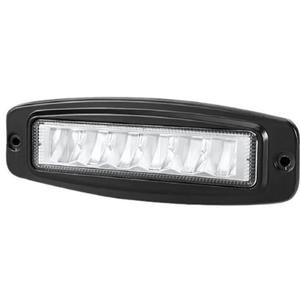 FARO C/ 12 HIPER LEDS, BASE P/ EMPOTRAR Y FUNCION DE ESTROBO BLANCO (PAR)
