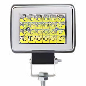 FARO C/24 LEDS LUZ BLANCA, ESTROBO Y OJO DE ANGEL TIPO GEL AZUL (PAR)