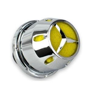 FILTRO DE AIRE MINI SENCILLO PARA TOMA DE AIRE-CROMO (PIEZA)