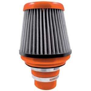 FILTRO DE AIRE CON COPLE Y ABRAZADERAS-NARANJA (PIEZA)