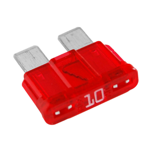 FUSIBLE DE CLAVIJA 10 AMP / ROJO (BOLSA)