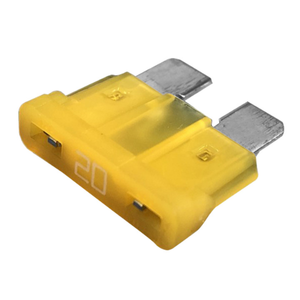 FUSIBLE DE CLAVIJA 20 AMP / AMARILLO (BOLSA)