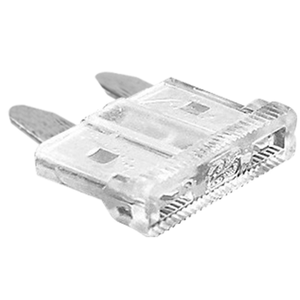FUSIBLE CLAVIJA MINI 25 AMP / BLANCO (CAJA)