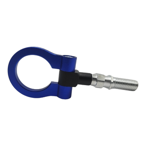 GANCHO DE ARRASTRE DE ALUMINIO UNIVERSAL REDONDO AZUL (PIEZA)