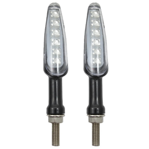 LUZ DIRECCIONAL PARA MOTO CON 14 LED C/ FUNCIÓN FLASH Y SECUENCIAL (PAR)