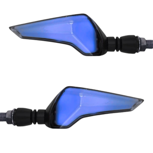LAMPARA DIRRECCIONAL  PARA MOTO C/24 LED FLECHAS TIPO GEL FLASH Y SECUENCIAL (PAR)
