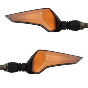 LAMPARA DIRRECCIONAL  PARA MOTO C/24 LED FLECHAS TIPO GEL FLASH Y SECUENCIAL (PAR)