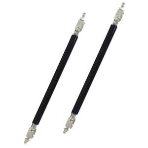 SUJETADOR PARA LIP DELANTERO, UNIVERSAL AJUSTABLES DE 15 CM COLOR NEGRO (PAR)