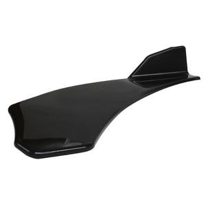 SPOILER TIPO SPLITTER DE PLASTICO , NEGRO BRILLANTE, PAR (PAR)