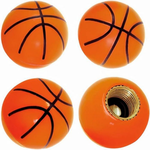 TAPON DE VALVULA BASQUETBALL 4 PZAS (JUEGO)