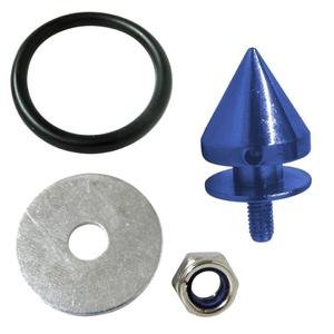 TORNILLO PARA FACIA CON TENSOR 1.2 X 2.5CM 4 PIEZAS AZUL (JUEGO)