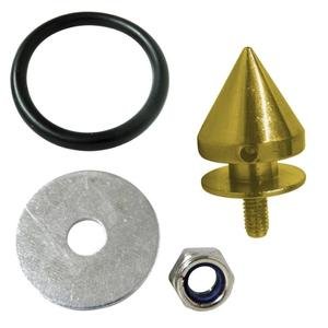 TORNILLO PARA FACIA CON TENSOR 1.2 X 2.5CM 4 PIEZAS AMARILLO (JUEGO)