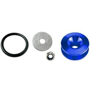 TORNILLO PARA FACIA CON TENSOR 1.2 X 2.5CM 4 PIEZAS AZUL. (JUEGO)